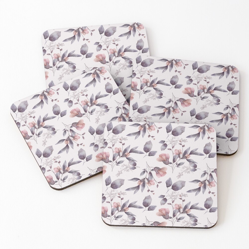 Aperçu de l'œuvre Dessous de verre (lot de 4) créée et vendue par Patternsonly.