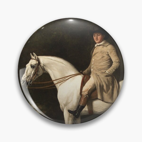 Item preview, Grey hunter horse with rider by George Stubbs designed and sold by Vintage Designs +.