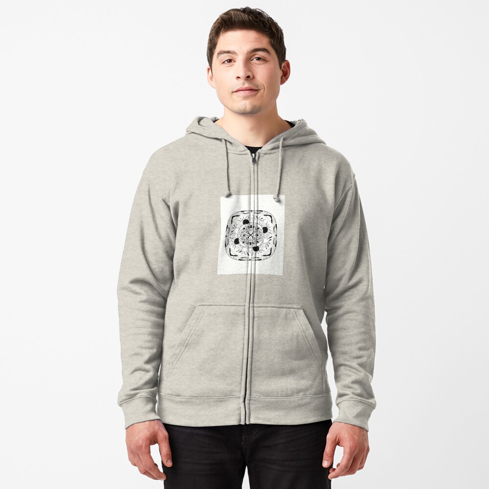 Item preview, Zipped Hoodie designed and sold by artherapieca.