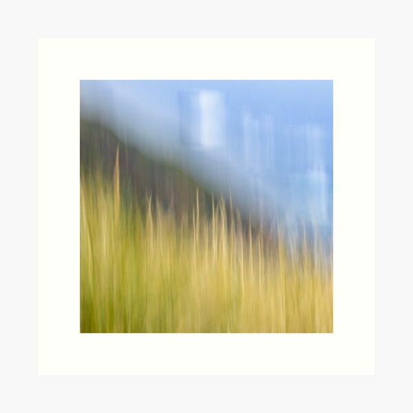 Clifftop View Art Print