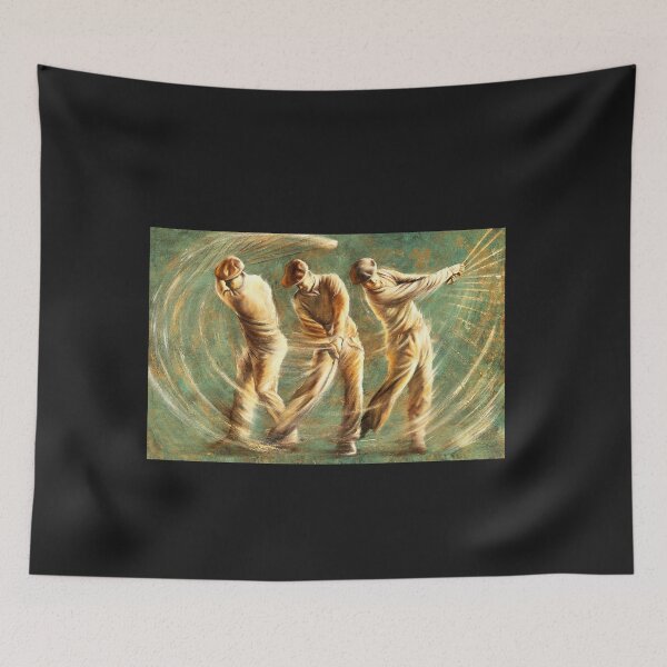 Item preview, Golfer Painting Artwork designed and sold by SpecialGift79.