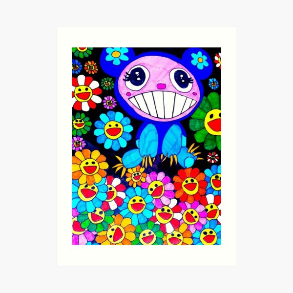 Takashi Murakami Cherry Blossoms in Bloom Kaikai Kiki Print