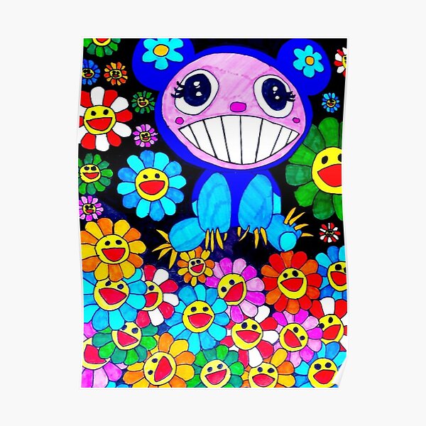 L'art de la peinture Murakami Poster