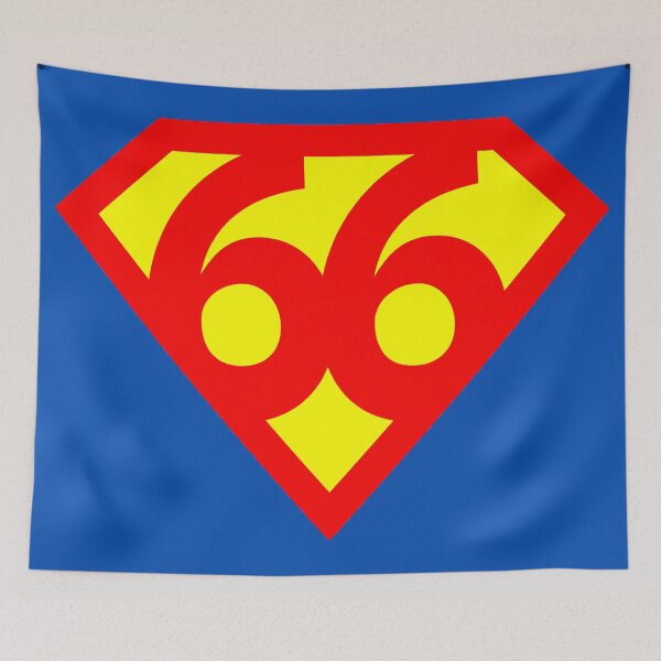 Item preview, Super Number 66 | 1 to 100 Super Numbers  designed and sold by Red Sparkle.