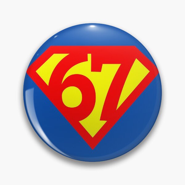 Item preview, Super Number 67 | 1 a 100 supernúmeros designed and sold by Red Sparkle.