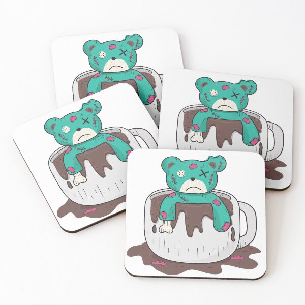Item preview, coffee zombie bear designed and sold by Nareerat88.