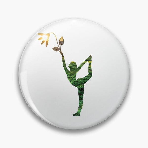 Item preview, Yoga Woman Blooming Pose designed and sold by GoldyMaster07.