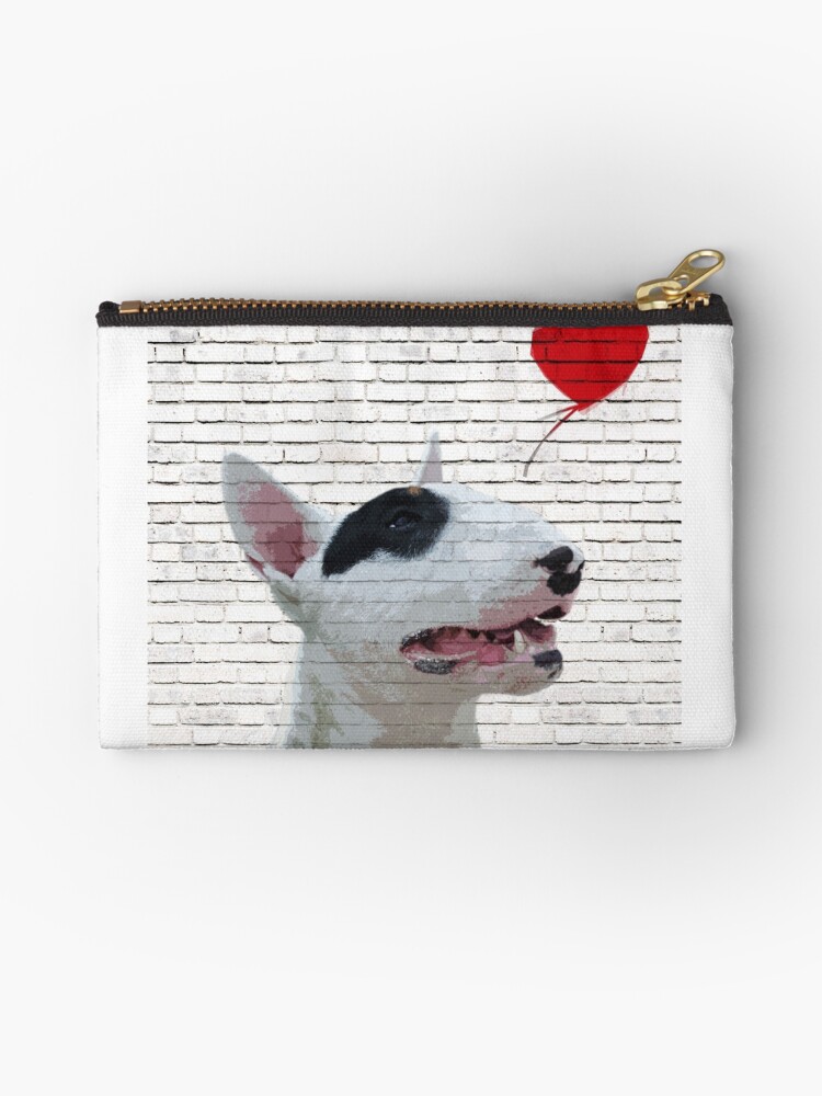 ENGLISH BULL TERRIER DOG COIN PURSE IDEAL GIFT BULL TERRIER BAG PURSE