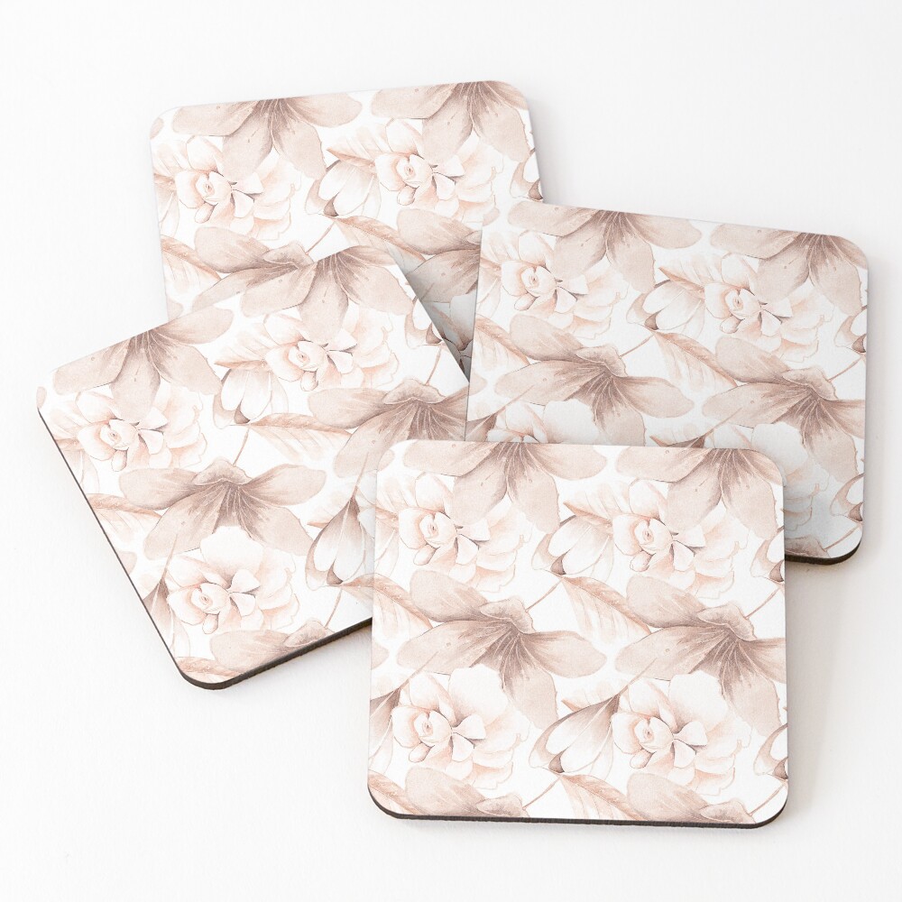 Aperçu de l'œuvre Dessous de verre (lot de 4) créée et vendue par Patternsonly.