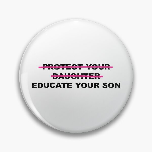 Item preview, protect your daughter educate your son designed and sold by mashkety.