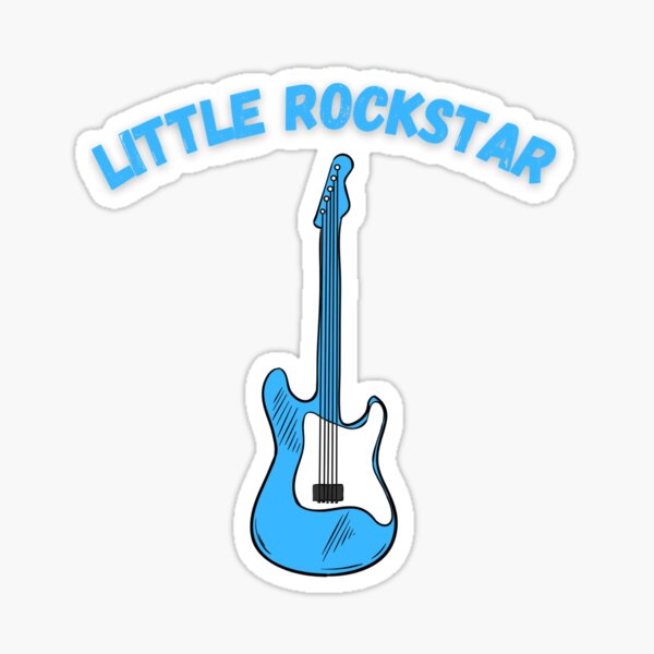 Little Rockstar Sticker