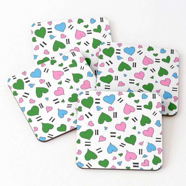 Item preview, Love is Love Hearts - Poly colors designed and sold by AlissaJoyLeeArt.