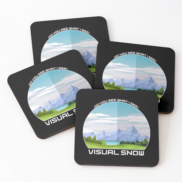 Item preview, Visual snow awareness designed and sold by PurrfectCorner.