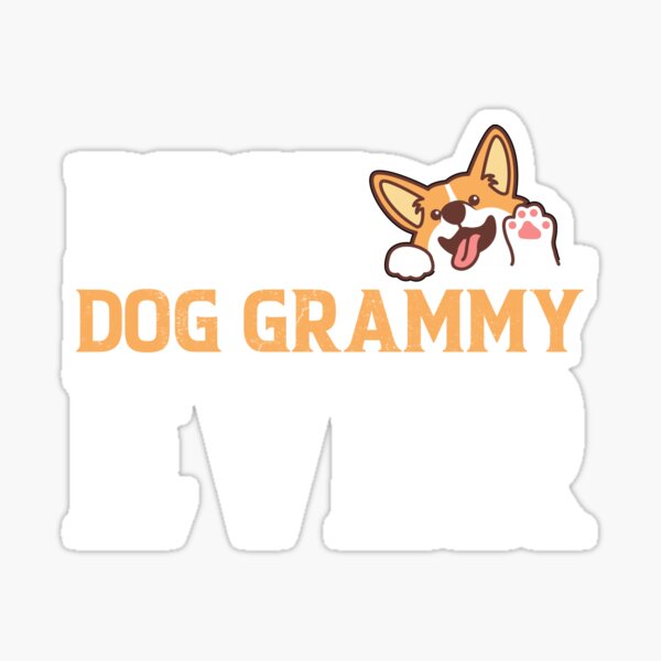 Best Dog Grammy Ever Sticker