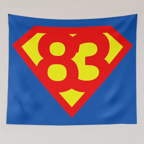 Item preview, Super Number 83 | 1 a 100 supernúmeros designed and sold by Red Sparkle.