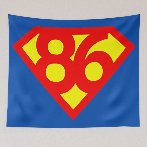 Item preview, Super Number 86 | 1 to 100 Super Numbers  designed and sold by Red Sparkle.