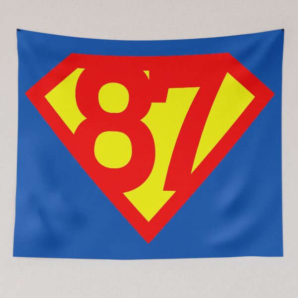 Item preview, Super Number 87 | 1 to 100 Super Numbers  designed and sold by Red Sparkle.
