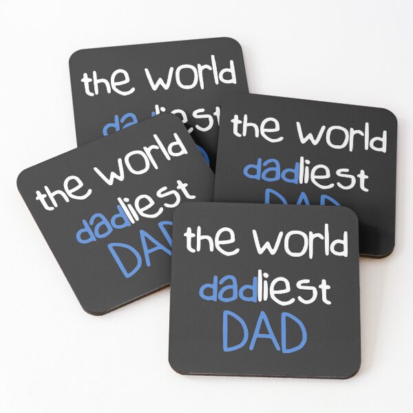 Item preview, The World Dadliest Dad - punny father's day designed and sold by by-ariel24.