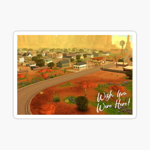 Wish You Were Here 5 Sticker