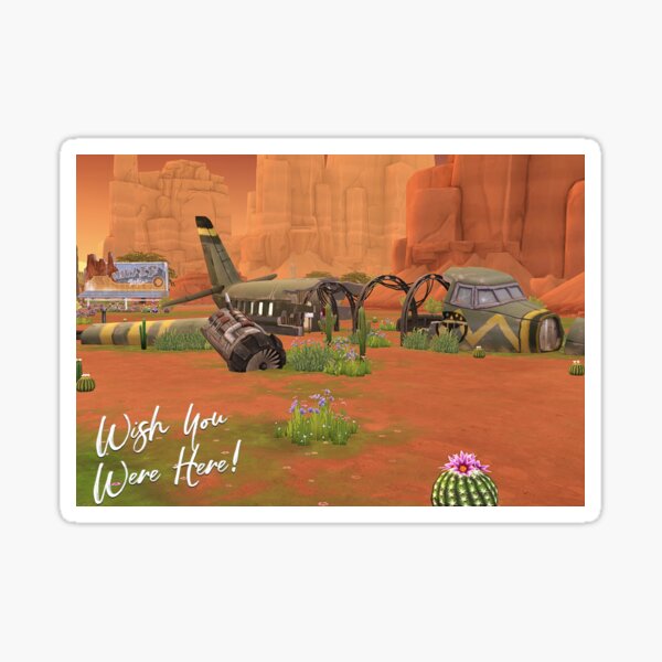 Wish You Were Here 6 Sticker
