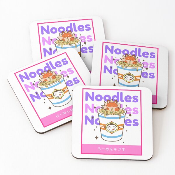 Item preview, The noodles fox designed and sold by The fan art Station.