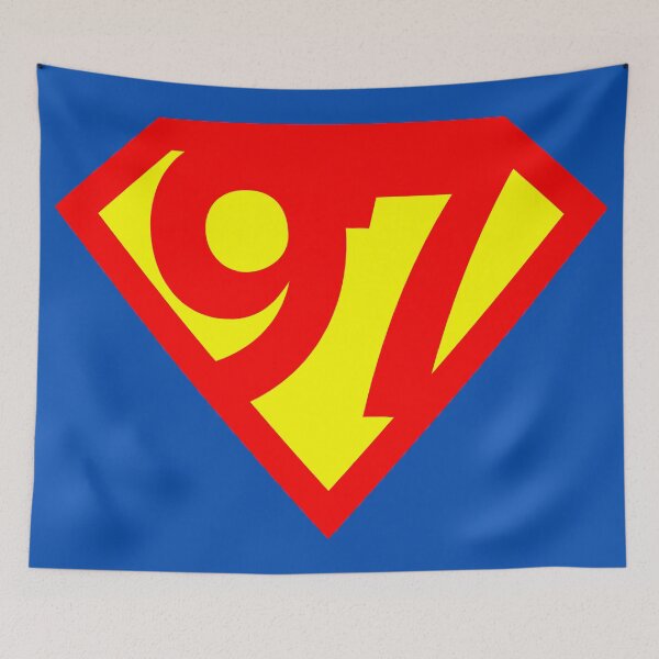 Item preview, Super Number 97 | 1 to 100 Super Numbers  designed and sold by Red Sparkle.