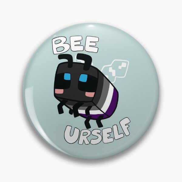 Artikelvorschau, Biene Urself - Minecraft Bee Pride entworfen und verkauft von Cheyenne Shackelford.