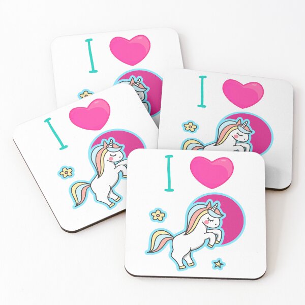 Item preview, I love Unicorns designed and sold by RebellionWear.