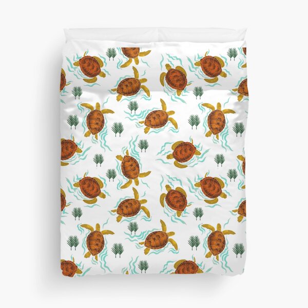 sea turtles Housse de couette