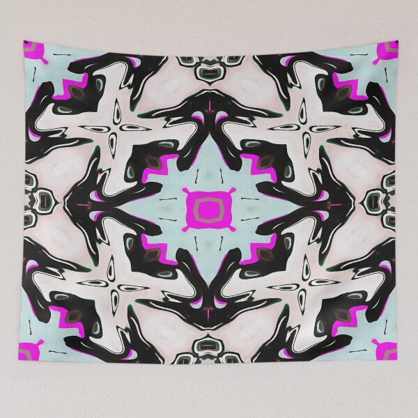 Item preview, Faded Apple Pink Blue Purple White Black designed and sold by Sector18.