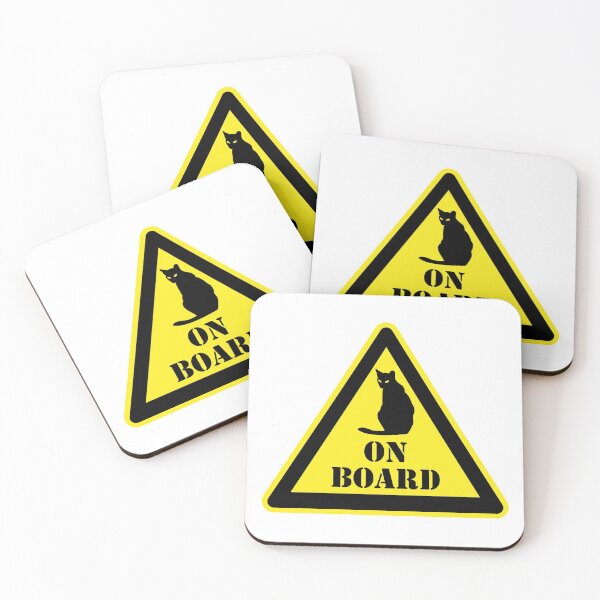 Item preview, Cat on Board Sign designed and sold by meicha.