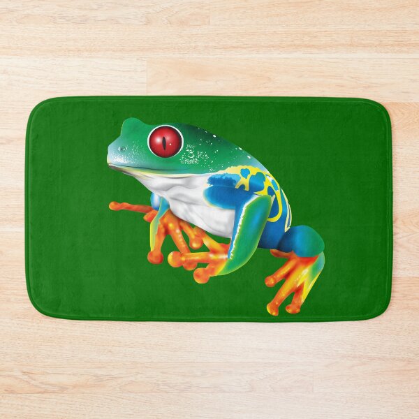 Item preview, Green colourful frog no background designed and sold by SueKnox.