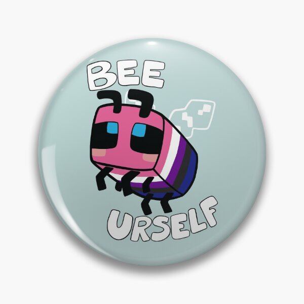 Artikelvorschau, Biene Urself - Minecraft Bee Pride entworfen und verkauft von Cheyenne Shackelford.