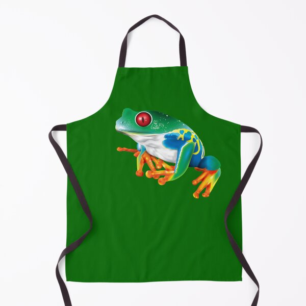 Item preview, Green colourful frog no background designed and sold by SueKnox.