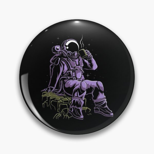 Item preview, Astronaut needs a break and drinks coffee designed and sold by anziehend.