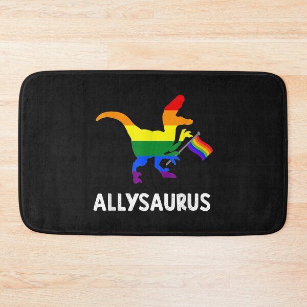Item preview, Allysaurus Trans Ally T Rex Dinosaur Gay Pride Parade LGBT designed and sold by angelabeulah.