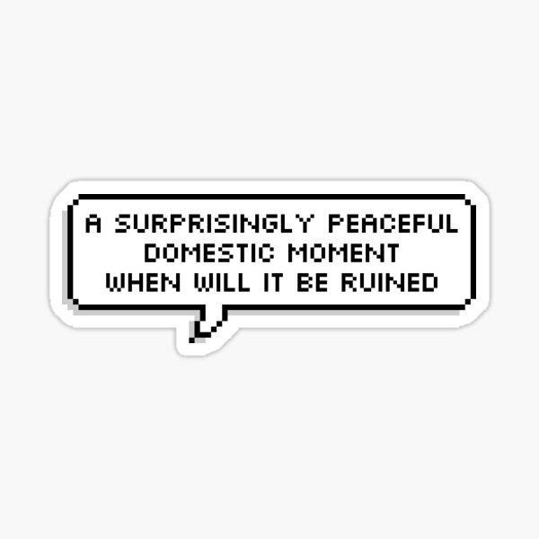 OWL HOUSE Eda "Domestic Moment" Sticker