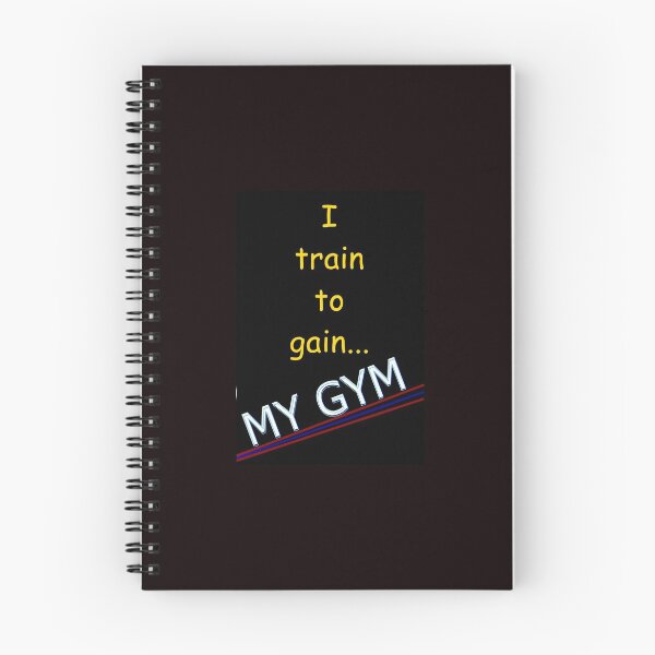 Item preview, MY GYM - I TRAIN TO GAIN designed and sold by Crom1957.