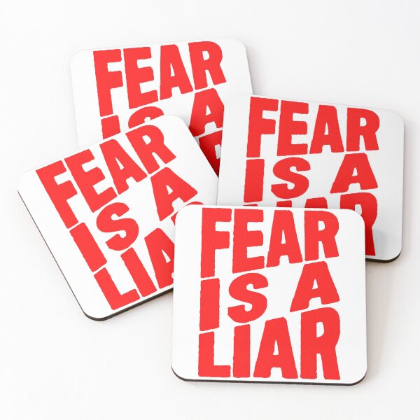 Item preview, Fear is a liar designed and sold by plushism.