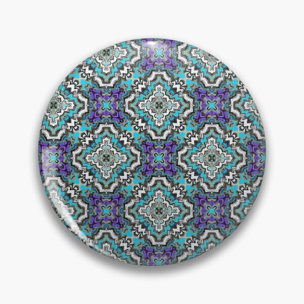 Item preview, Free Lantz Purple Blue Brown White Wavy Pattern designed and sold by Sector18.