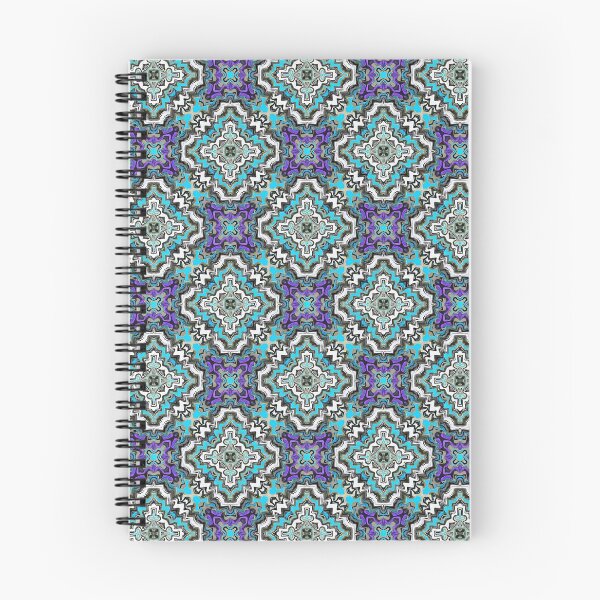 Item preview, Free Lantz Purple Blue Brown White Wavy Pattern designed and sold by Sector18.
