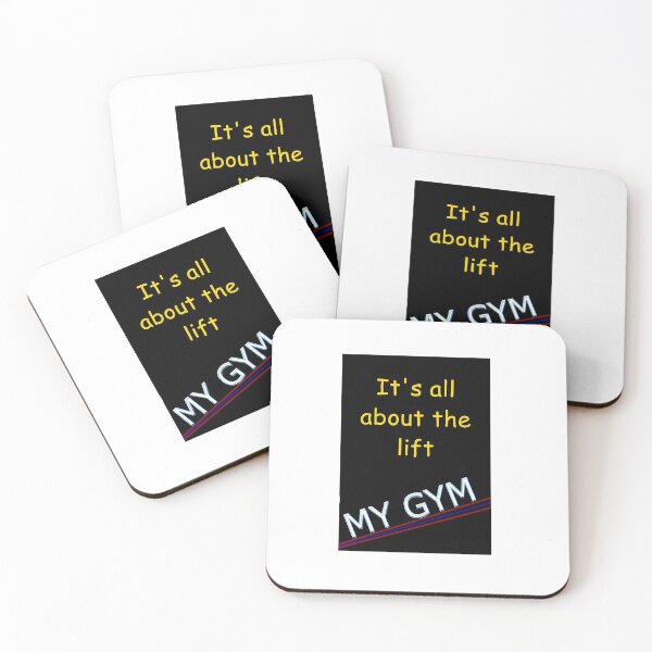 Item preview, MY GYM - ITS ALL ABOUT THE LIFT designed and sold by Crom1957.