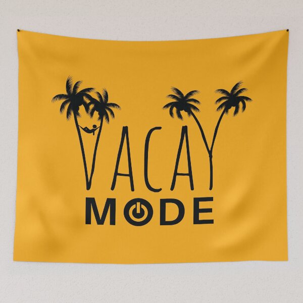 Item preview, Vacay Mode ( Yellow) designed and sold by dass-art.