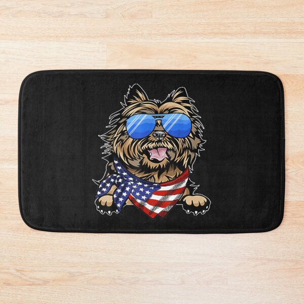 Item preview, American Cairn Terrier USA Flag 4th of July designed and sold by angelabeulah.