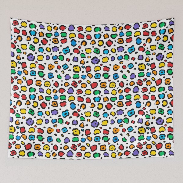 Item preview, “Rainbow Leopard” designed and sold by FarmersCottage.