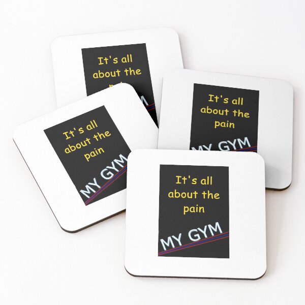 Item preview, MY GYM - ITS ALL ABOUT THE PAIN designed and sold by Crom1957.