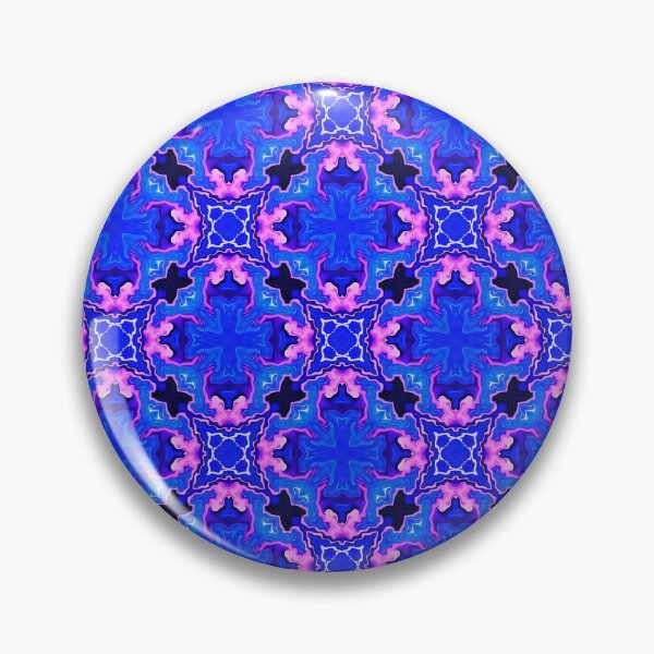 Item preview, Precision Multiplier Blue Pink Purple White Black Pattern designed and sold by Sector18.