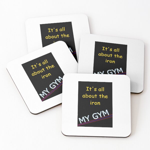 Item preview, MY GYM - ITS ALL ABOUT THE IRON designed and sold by Crom1957.
