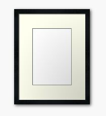 Howell 91 White Framed Print