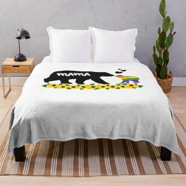 Item preview, Mama bear Sunflower LGBT 2021 designed and sold by anthonybarr1205.